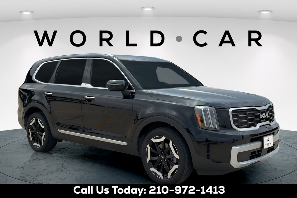 Ebony Black 2024 Kia Telluride SUV / Crossover All-Wheel Drive 8-Speed Automatic