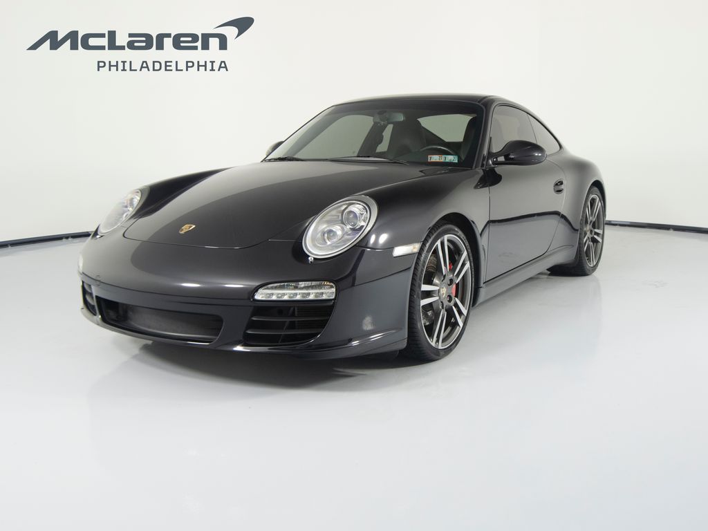 Basalt Black Metallic 2011 Porsche 911 Coupe Rear-Wheel Drive 6-Speed Manual