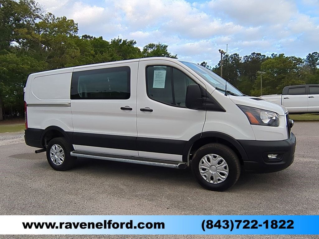Oxford White 2025 Ford Transit Cargo 250 Low Roof RWD Van Rear-Wheel Drive