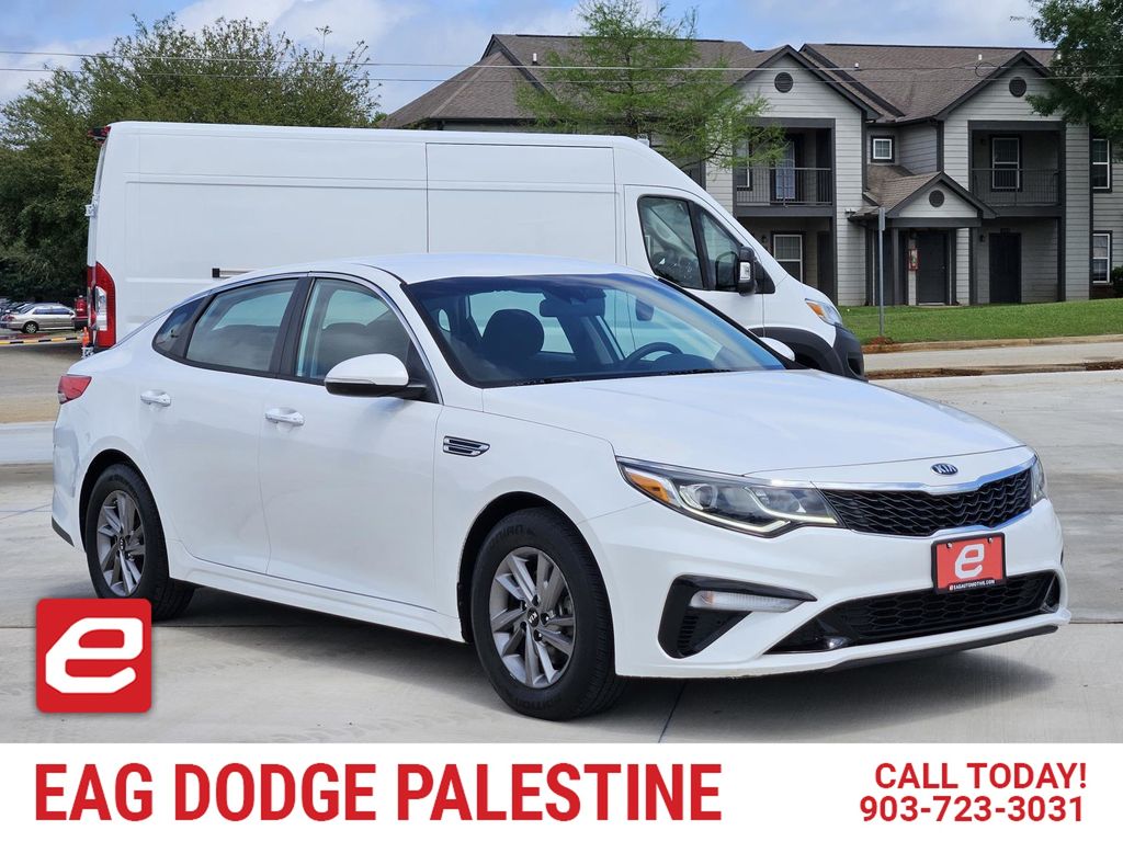 Snow White Pearl 2020 Kia Optima LX FWD Sedan Front-Wheel Drive 6-Speed Automatic