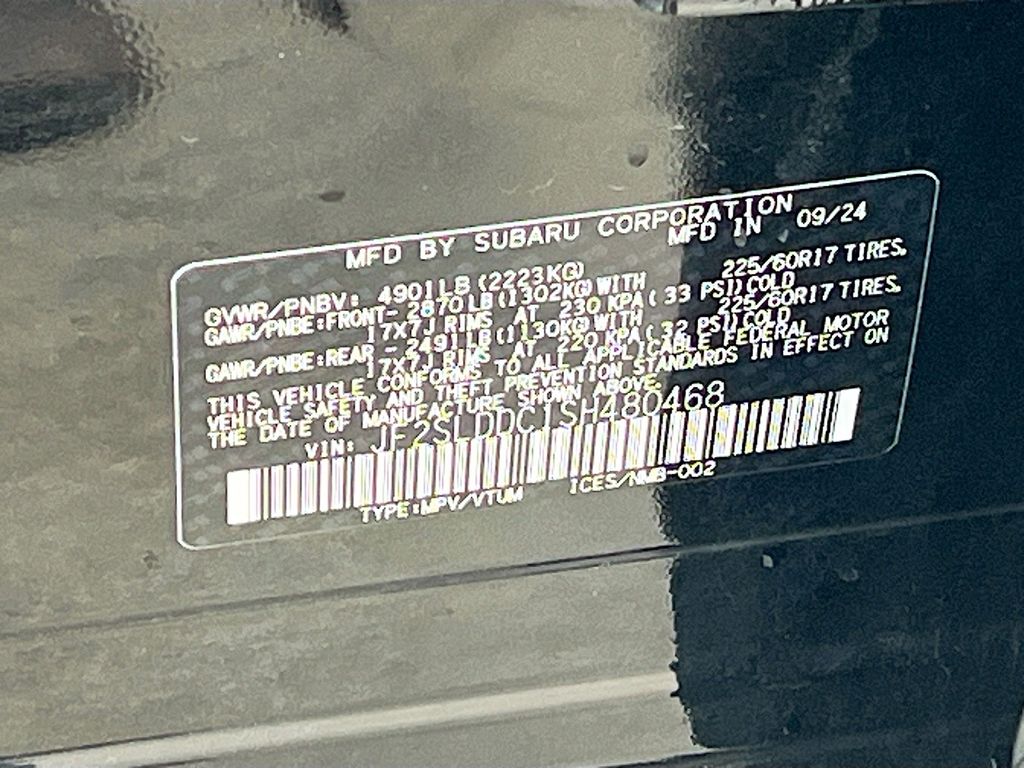 Used 2025 Black Subaru Premium image 32