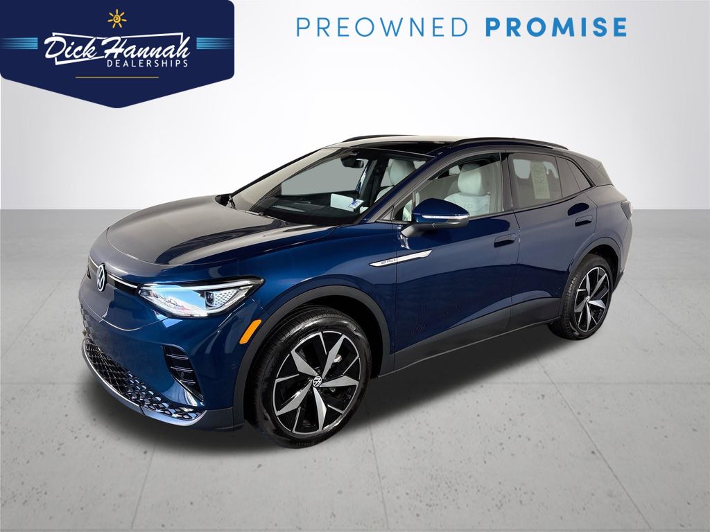 Blue Metallic 2023 Volkswagen ID.4 Pro S AWD SUV / Crossover All-Wheel Drive Automatic