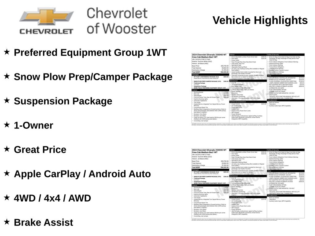 2024 Chevrolet Silverado 2500HD Work Truck - Image 2