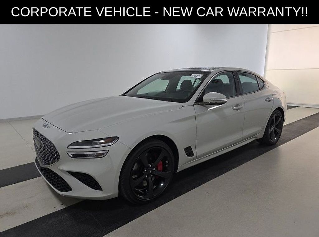 Vatna Gray 2026 Genesis G70 3.3T Sport Prestige AWD Sedan All-Wheel Drive 8-Speed Automatic