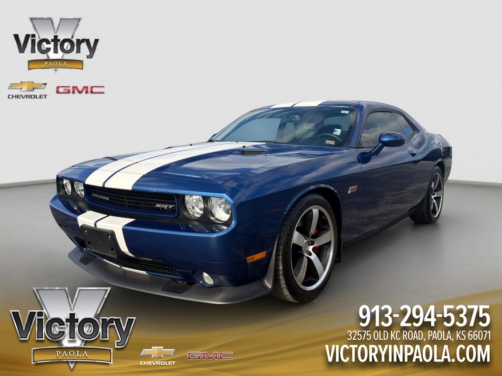 Deep Water Blue Pearlcoat 2011 Dodge Challenger SRT8 392 RWD Coupe Rear-Wheel Drive 5-Speed Automatic