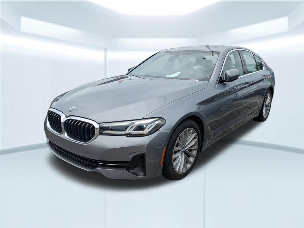 Skyscraper Gray Metallic 2023 BMW 5 Series Sedan Rear-Wheel Drive 8-Speed Automatic