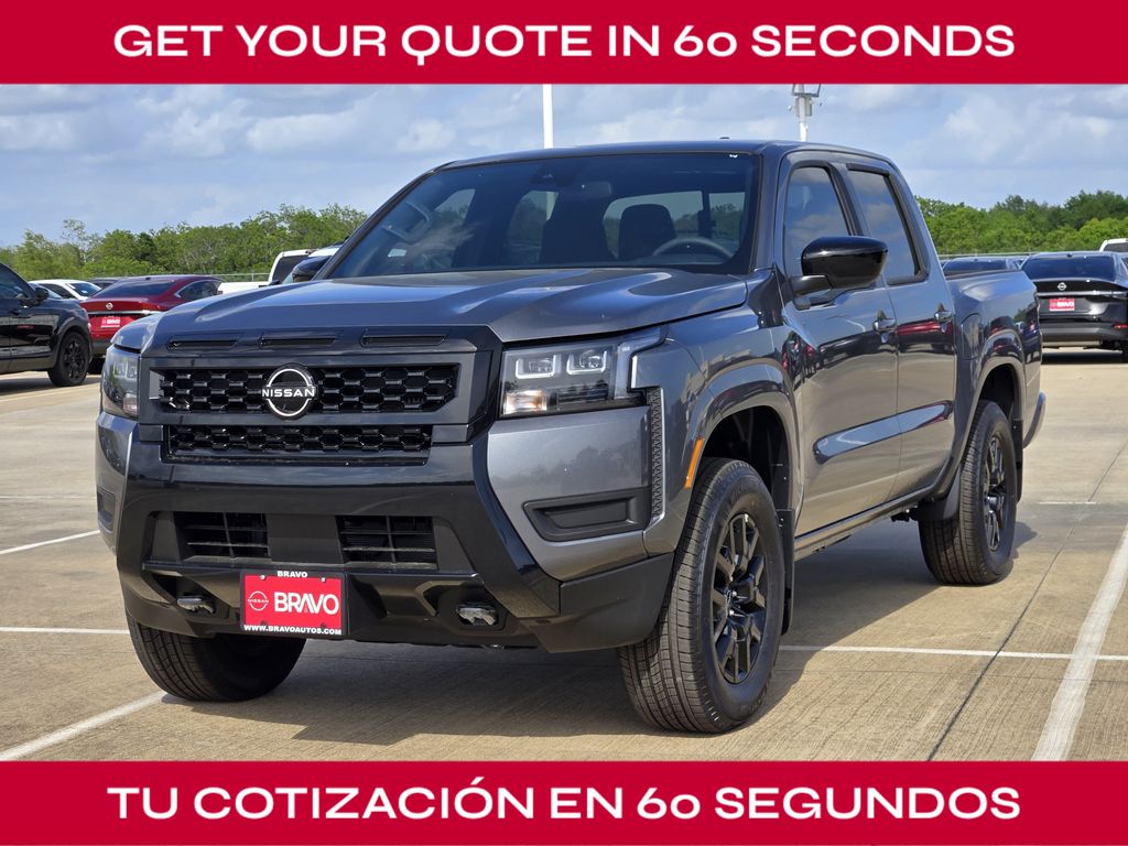 2026 Nissan Frontier SV Gray at Bravo Nissan