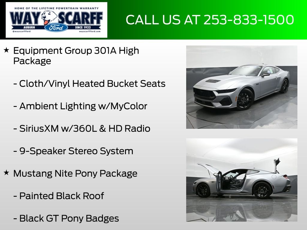 2025 Ford Mustang GT Fastback