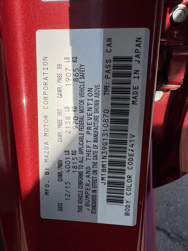 Used 2016 Soul Red Metallic Mazda s Grand Touring image 28