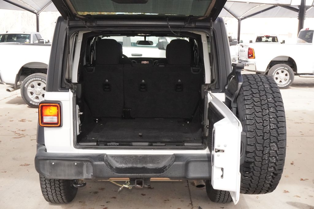 Used Car 2020 Jeep Wrangler  Unlimited Sport S For Sale Under $25,000 In Weatherford, Texas