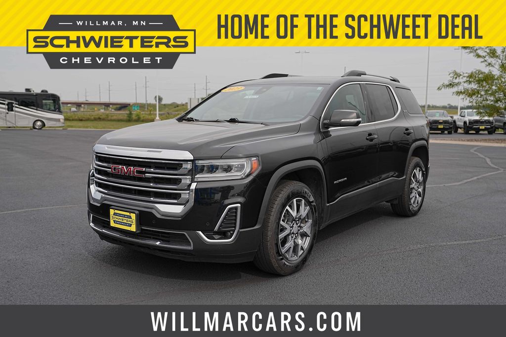 Black (Ebony Twilight Metallic) 2023 GMC Acadia SUV / Crossover Four-Wheel Drive 9-Speed Automatic
