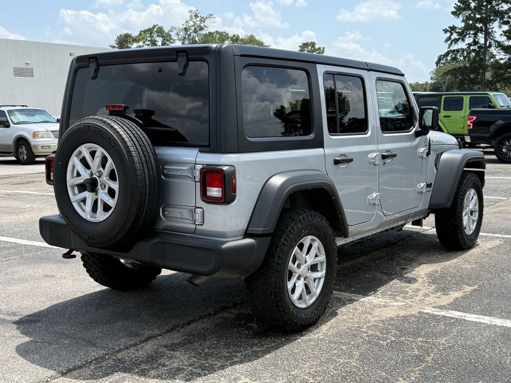 2023 Jeep Wrangler Sport S Silver at DeMontrond Auto Country