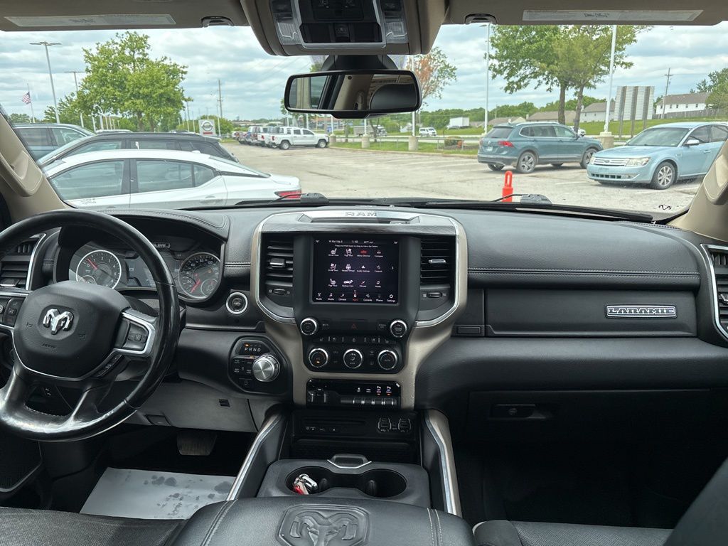 Used 2019 RAM Ram 1500 Pickup Laramie with VIN 1C6SRFJT6KN622996 for sale in Kansas City