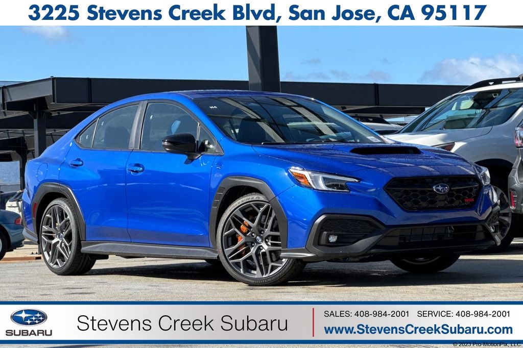 Blue 2026 Subaru WRX tS AWD Sedan All-Wheel Drive 6-Speed Manual