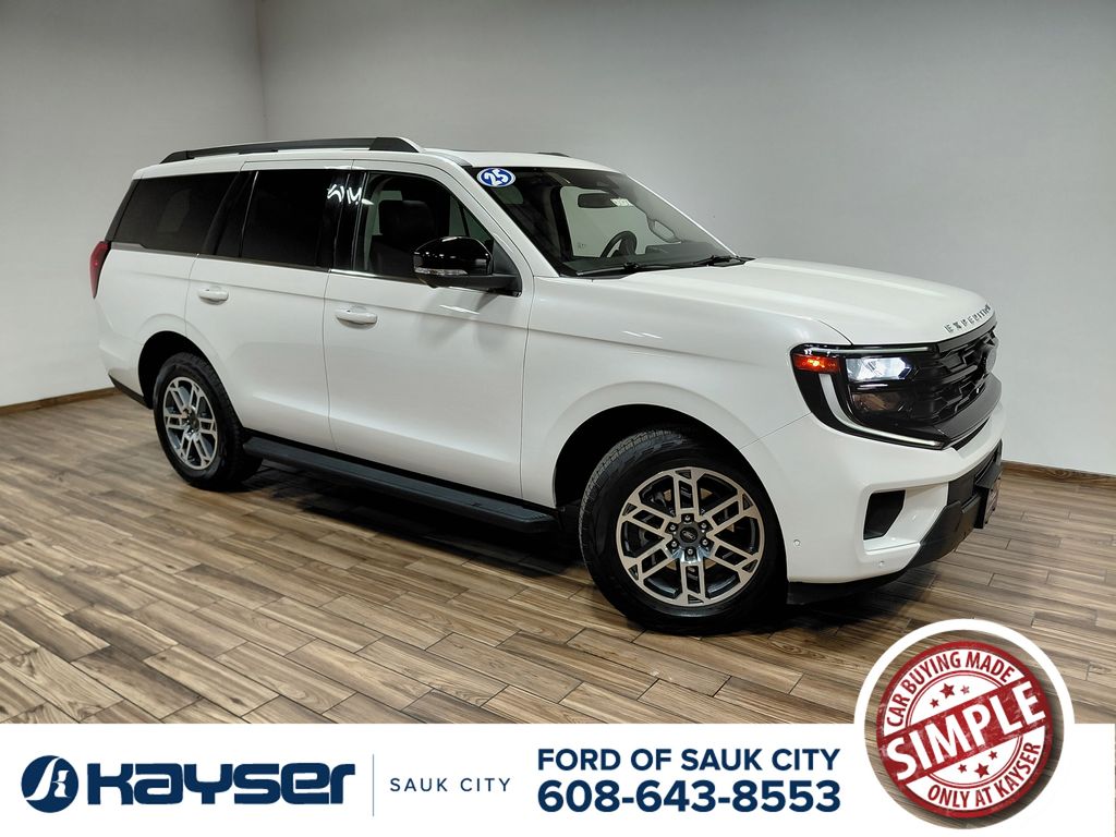 White Metallic 2025 Ford Expedition SUV / Crossover Four-Wheel Drive Automatic