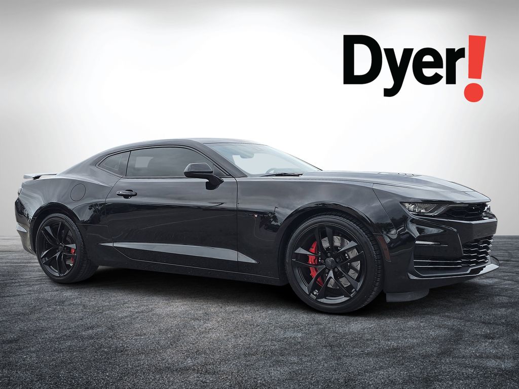 Black 2023 Chevrolet Camaro 2SS Coupe RWD Coupe Rear-Wheel Drive 6-Speed Manual