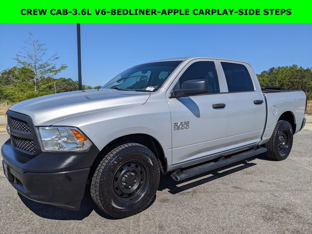 Bright Silver Metallic Clearcoat 2013 RAM 1500 Tradesman Crew Cab RWD Pickup Truck 4X2 8-Speed Automatic