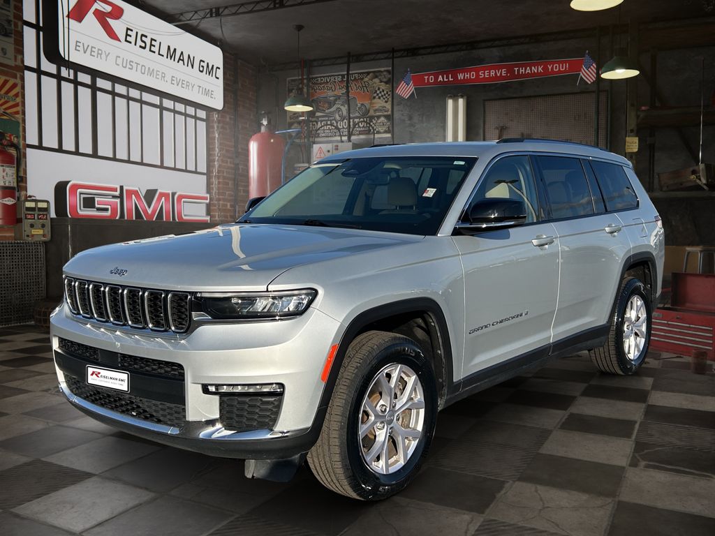 Silver Zynith 2021 Jeep Grand Cherokee L Limited 4WD SUV / Crossover Four-Wheel Drive 8-Speed Automatic