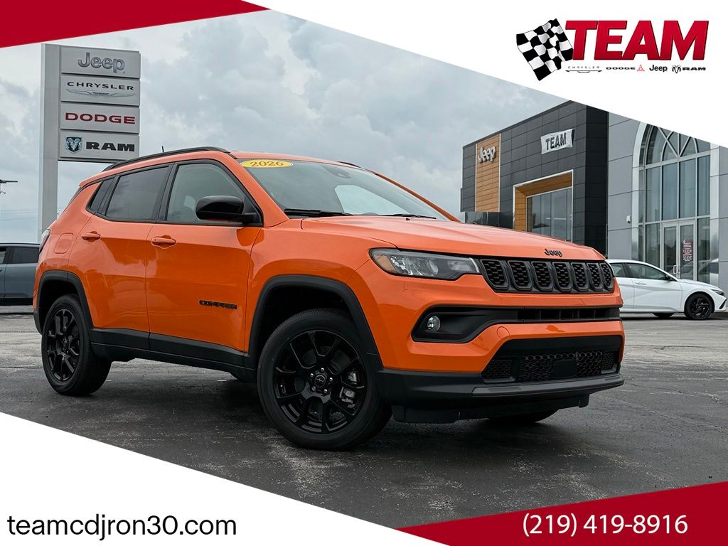 joose 2026 Jeep Compass Latitude 4WD SUV / Crossover Four-Wheel Drive 8-Speed Automatic