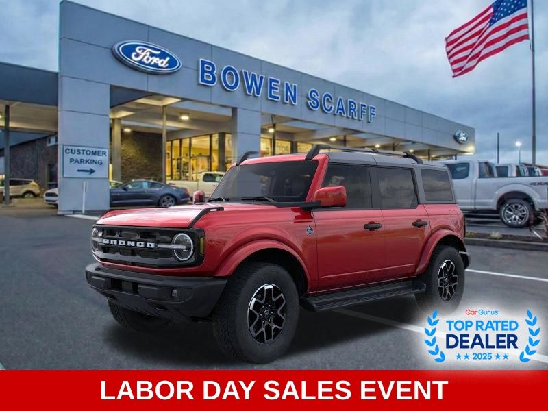 Ruby Red Metallic Tinted Clearcoat 2026 Ford Bronco SUV / Crossover Four-Wheel Drive Automatic