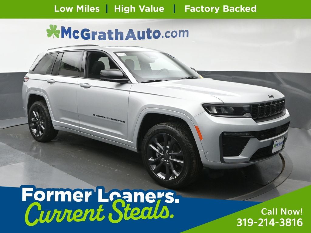 Silver Zynith 2026 Jeep Grand Cherokee SUV / Crossover Four-Wheel Drive 8-Speed Automatic