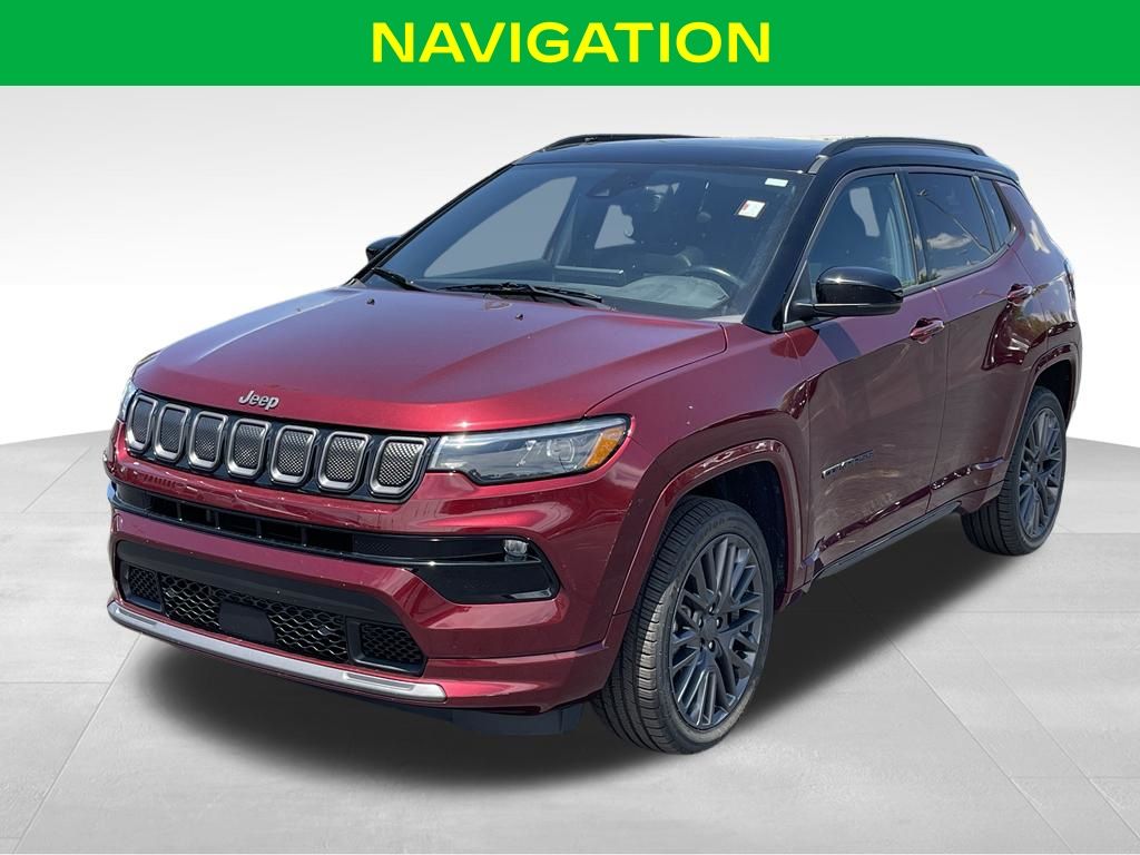 used 2022 Jeep Compass car, priced at $24,995