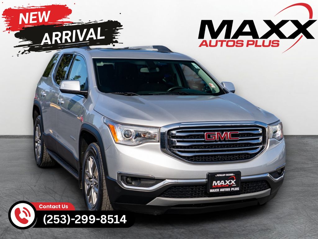 Silver 2019 GMC Acadia SUV / Crossover Four-Wheel Drive 6-Speed Automatic