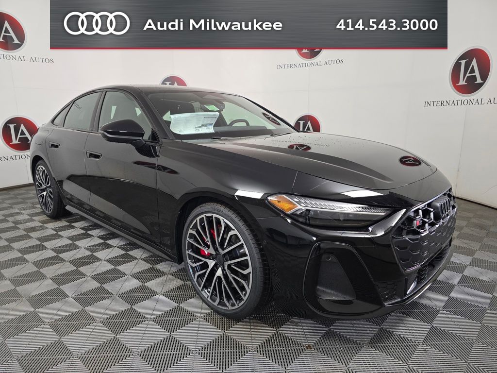 Mythos Black Metallic 2026 Audi S5 quattro Premium Plus TFSI Sedan All-Wheel Drive 7-Speed Automatic
