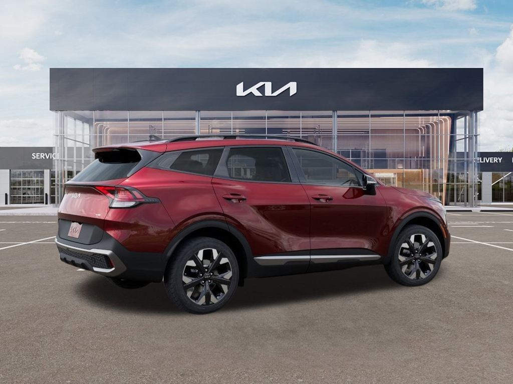 New 2024 Dawning Red Kia X-LINE AWD image 6