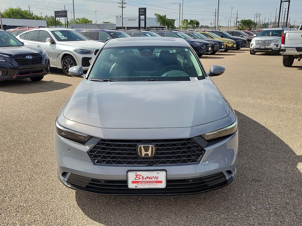 2026 Honda Accord Hybrid EX-L Gray at Brown Honda