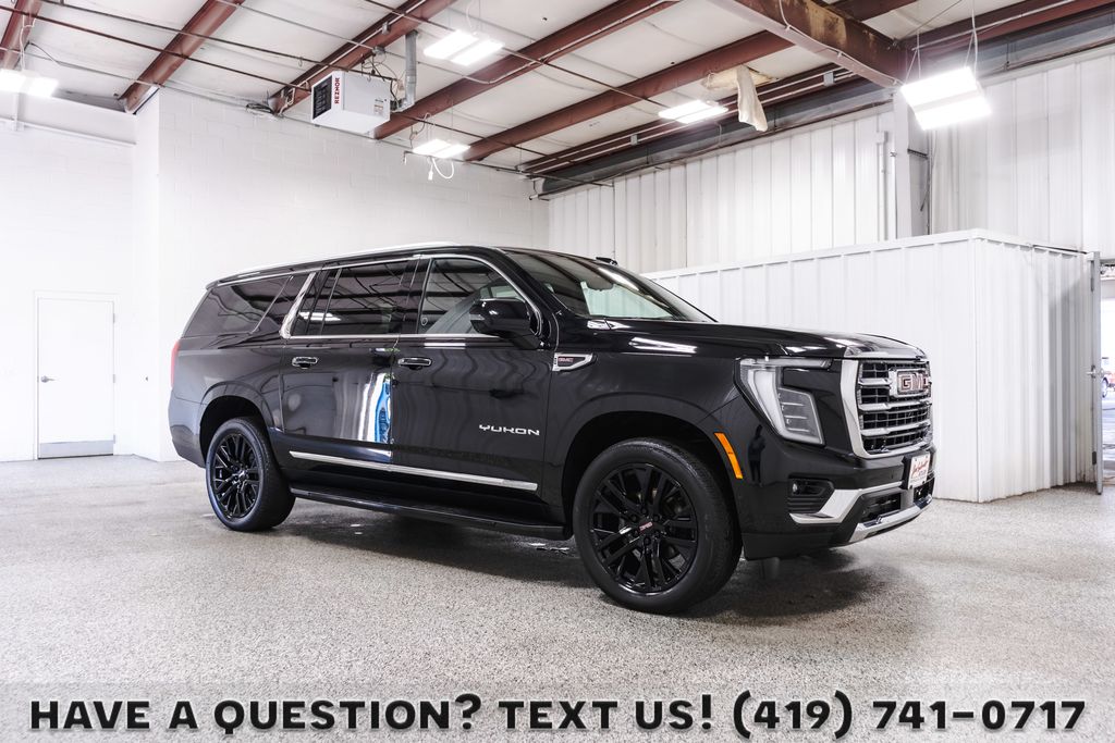 Black 2025 GMC Yukon XL SUV / Crossover Four-Wheel Drive