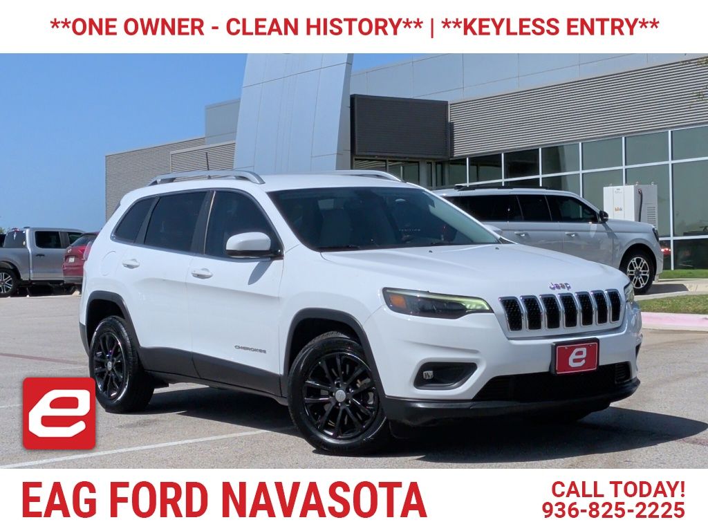 Bright White Clearcoat 2020 Jeep Cherokee SUV / Crossover Front-Wheel Drive 9-Speed Automatic