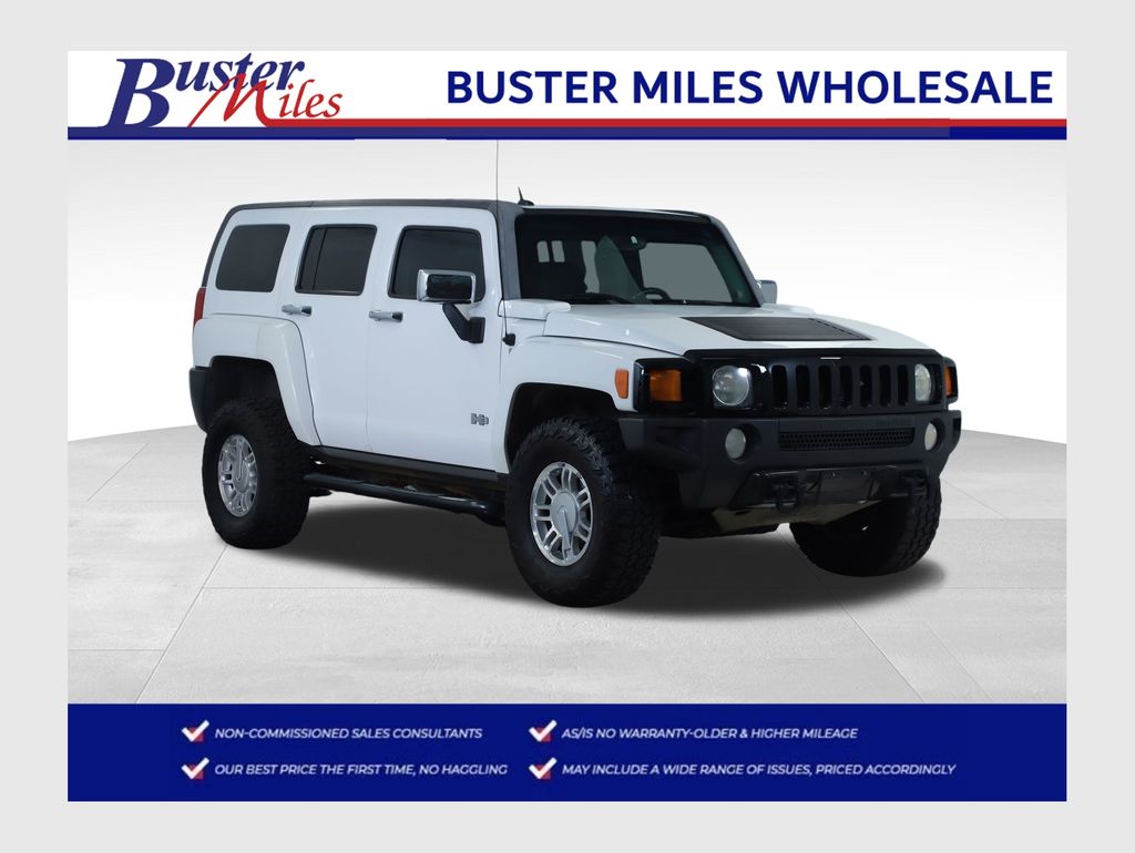 Birch White 2006 Hummer H3 SUV / Crossover  4-Speed Automatic Overdrive