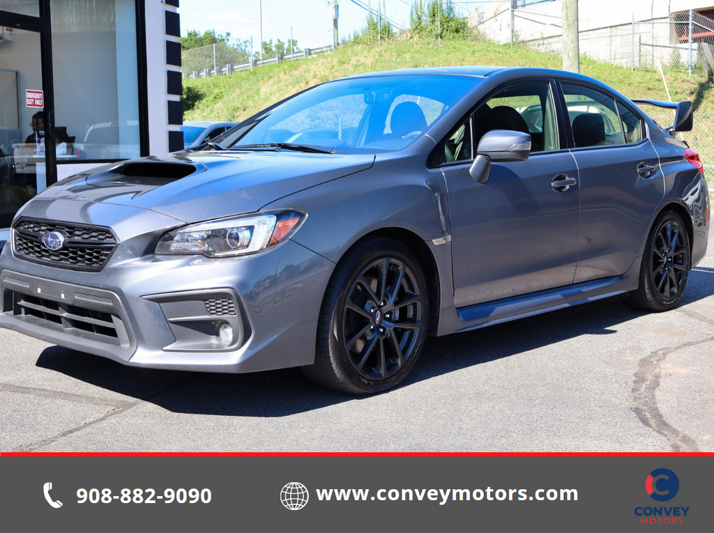 Magnetite Gray Metallic 2021 Subaru WRX Sedan All-Wheel Drive 6-Speed Manual