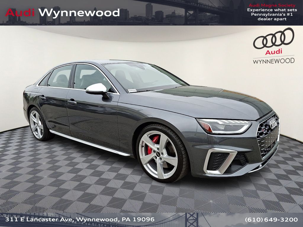Daytona Gray Pearl Effect 2024 Audi S4 3.0T quattro Premium Plus AWD Sedan All-Wheel Drive 8-Speed Automatic
