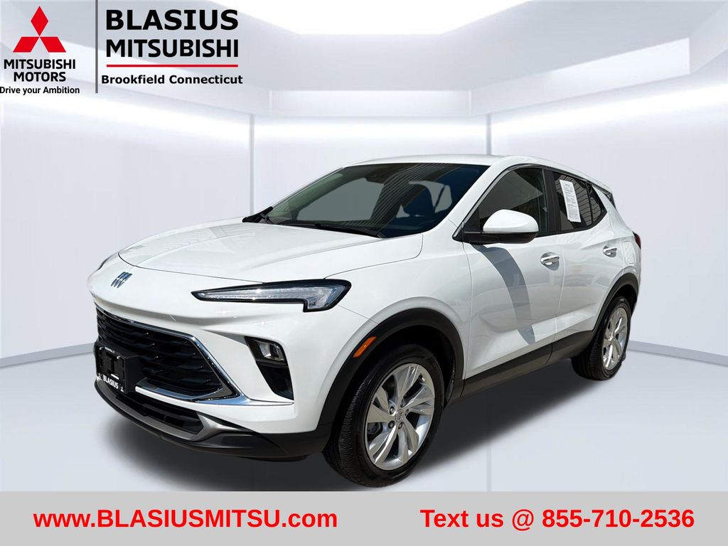 Summit White 2024 Buick Encore GX SUV / Crossover Front-Wheel Drive Continuously Variable Transmission