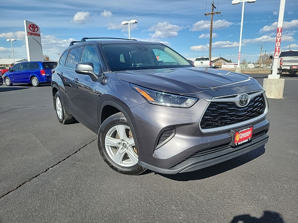 Magnetic Gray Metallic 2021 Toyota Highlander L AWD SUV / Crossover All-Wheel Drive 8-Speed Automatic