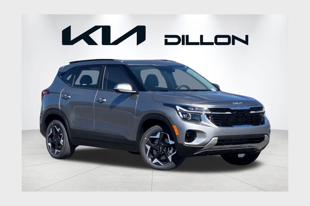 Steel Gray 2026 Kia Seltos SUV / Crossover All-Wheel Drive Continuously Variable Transmission