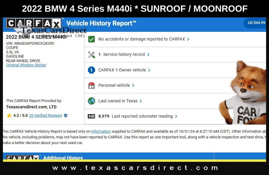 2022 BMW 4 Series M440i 10