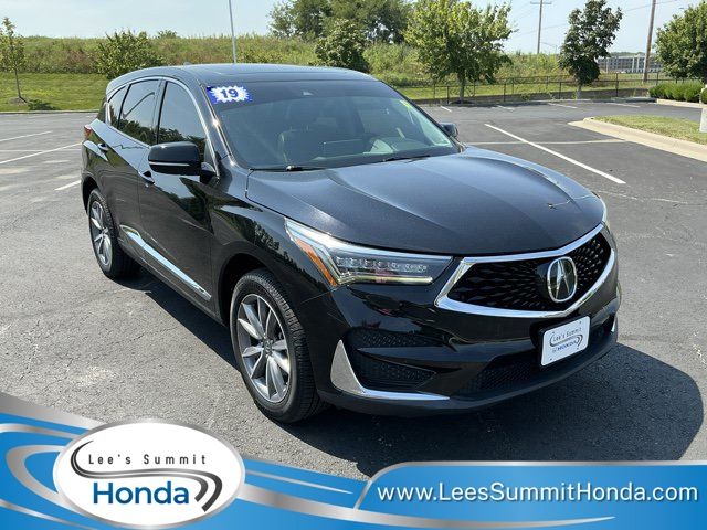 Majestic Black Pearl 2019 Acura RDX SUV / Crossover All-Wheel Drive Automatic