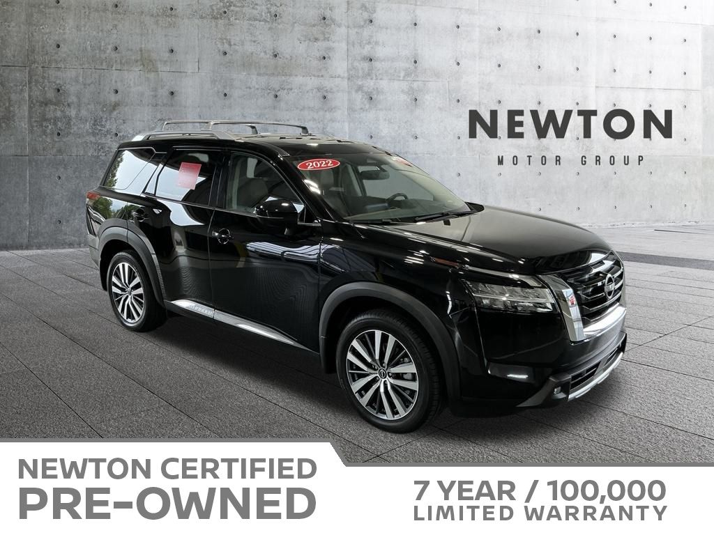 Super Black 2022 Nissan Pathfinder SUV / Crossover Front-Wheel Drive 9-Speed Automatic