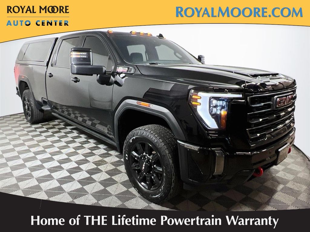 Onyx Black 2024 GMC Sierra 3500HD Pickup Truck Four-Wheel Drive Automatic