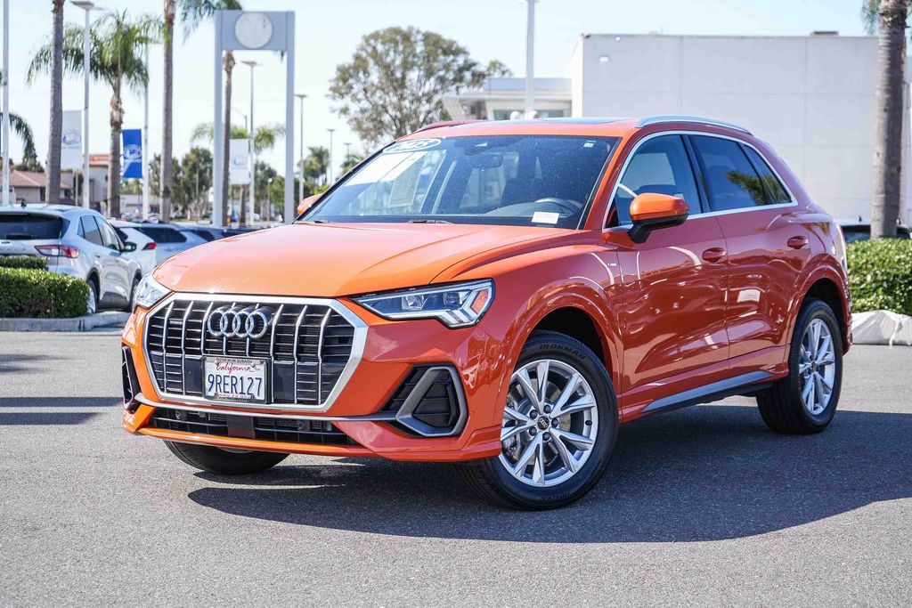 Pulse Orange 2025 Audi Q3 SUV / Crossover All-Wheel Drive 8-Speed Automatic