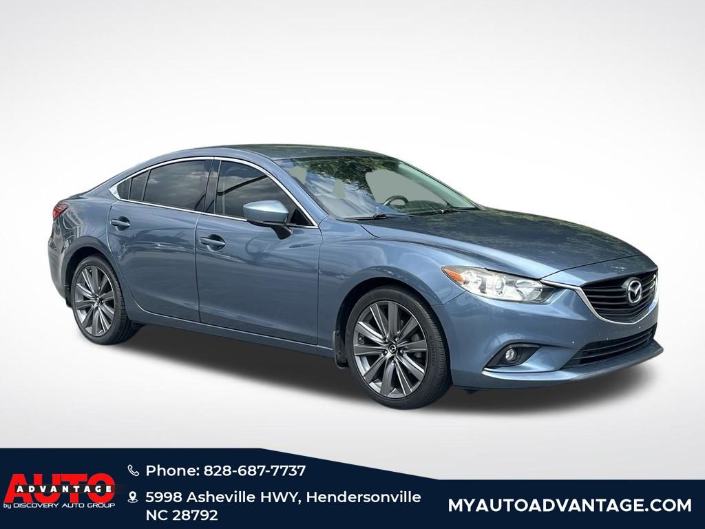 Blue Reflex Mica 2017 Mazda MAZDA6 Sedan Front-Wheel Drive 6-Speed Automatic