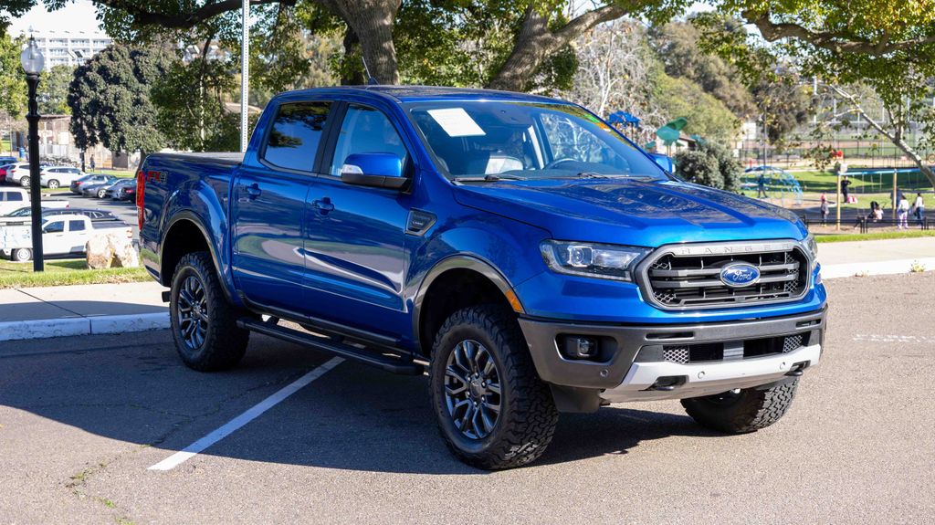 Used 2019 Ford Ranger Lariat 4D Crew Cab