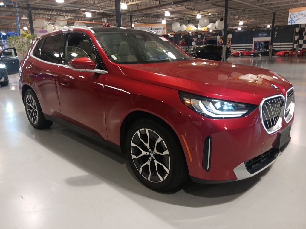 Red Metallic 2025 BMW X3 SUV / Crossover All-Wheel Drive 8-Speed Automatic