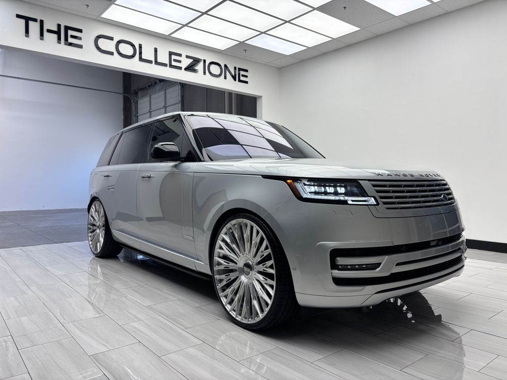Hakuba Silver Metallic 2023 Land Rover Range Rover P530 Autobiography LWB AWD SUV / Crossover All-Wheel Drive 8-Speed Automatic