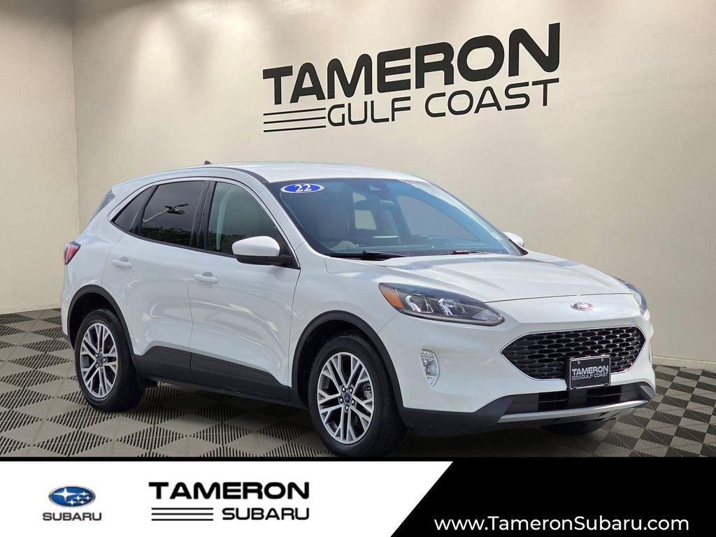 White Metallic 2022 Ford Escape SUV / Crossover Front-Wheel Drive 8-Speed Automatic