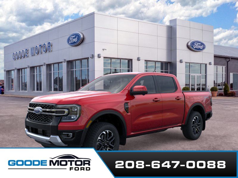 Ruby Red Metallic 2026 Ford Ranger Pickup Truck Four-Wheel Drive Automatic