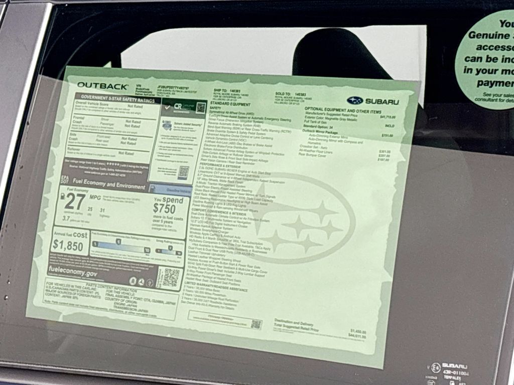 2026 Subaru Outback Limited